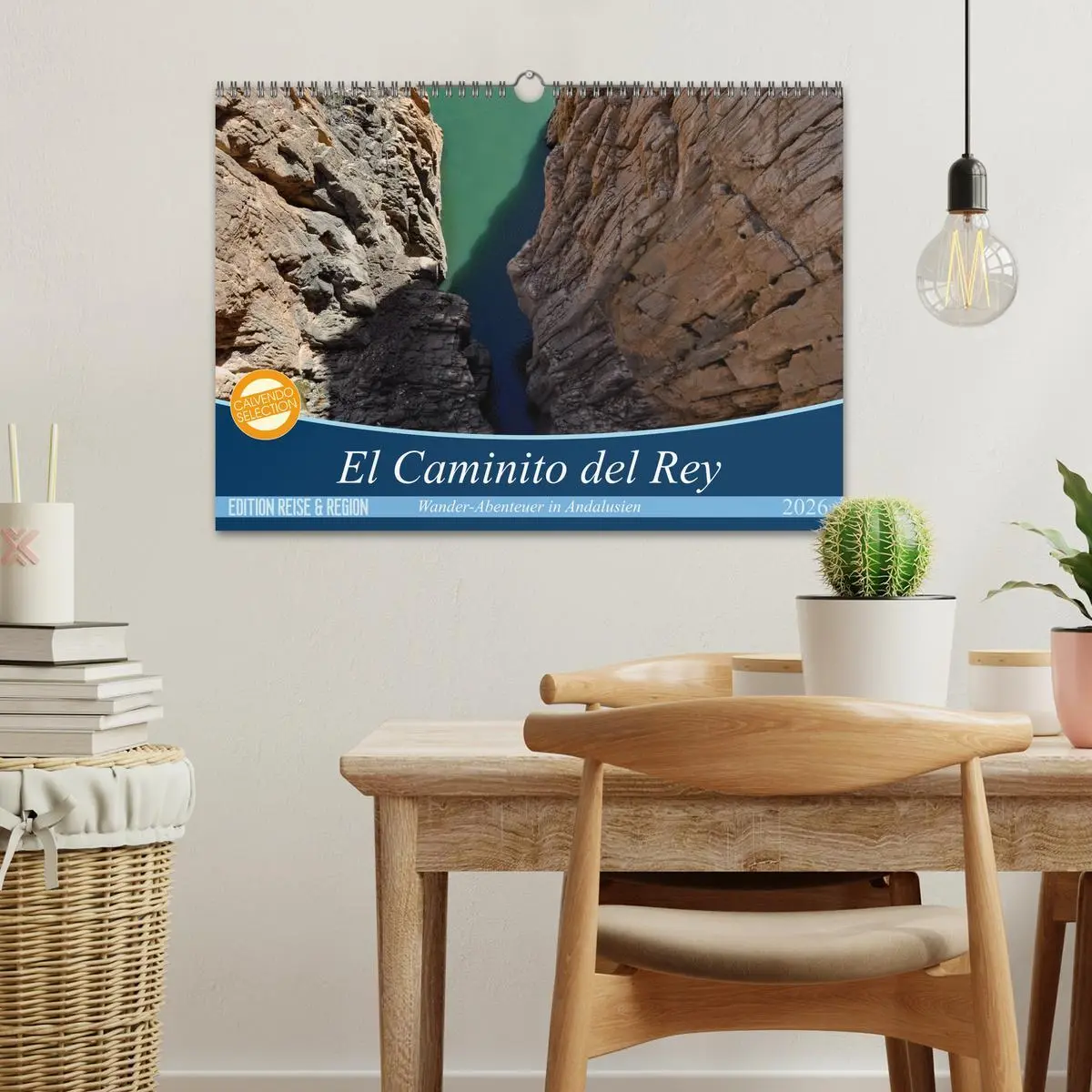 Bild: 9783457879450 | El Caminito del Rey (Wandkalender 2026 DIN A3 quer), CALVENDO...