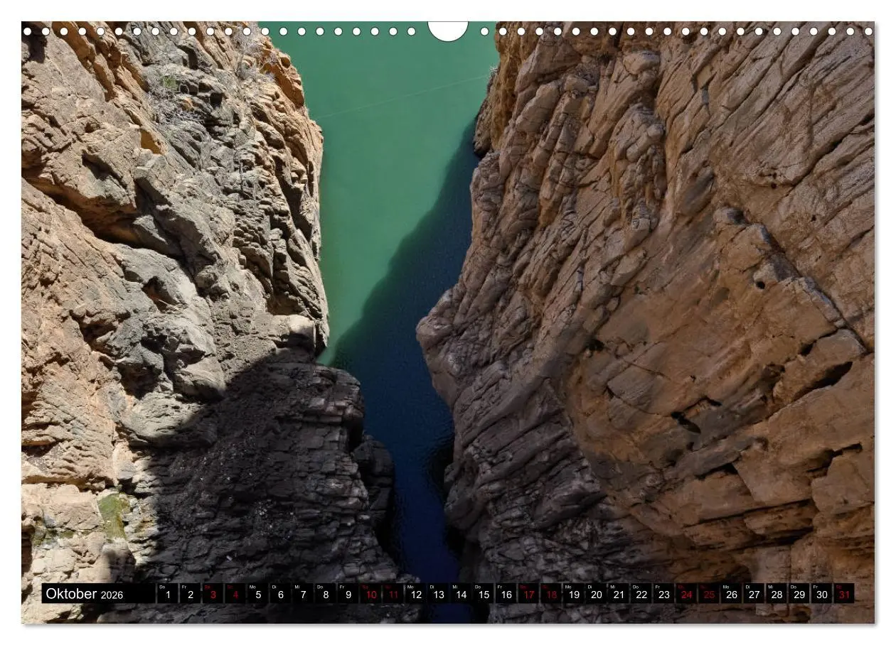 Bild: 9783457879450 | El Caminito del Rey (Wandkalender 2026 DIN A3 quer), CALVENDO...