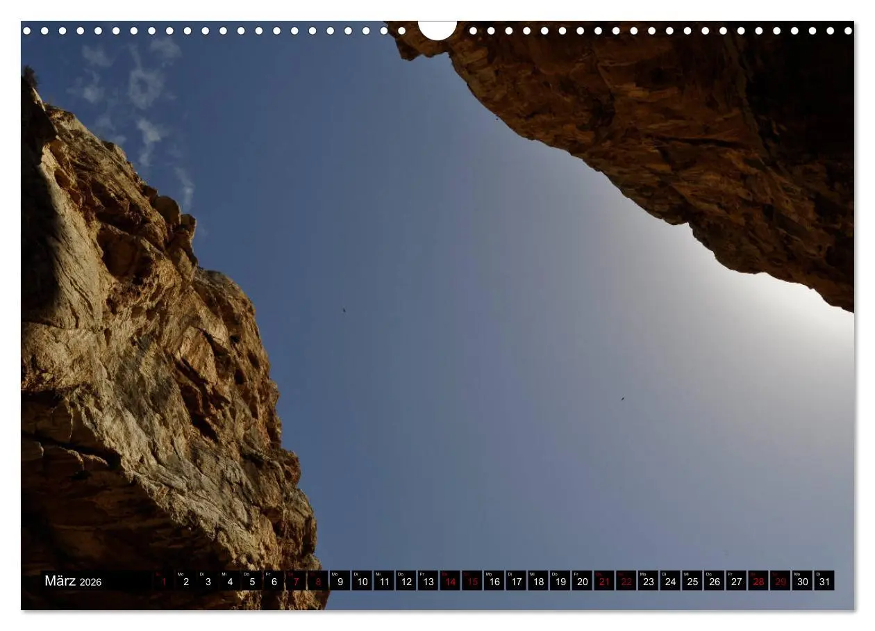 Bild: 9783457879450 | El Caminito del Rey (Wandkalender 2026 DIN A3 quer), CALVENDO...
