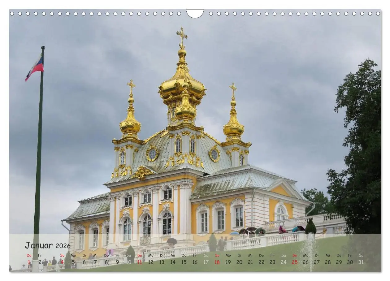 Bild: 9783516039450 | Sankt Petersburg - Paläste der Umgebung (Wandkalender 2026 DIN A3...