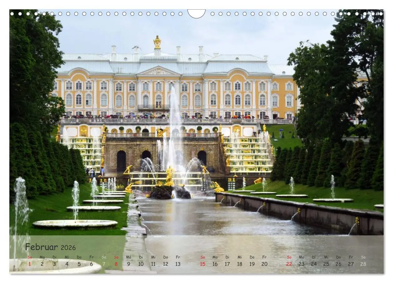 Bild: 9783516039450 | Sankt Petersburg - Paläste der Umgebung (Wandkalender 2026 DIN A3...