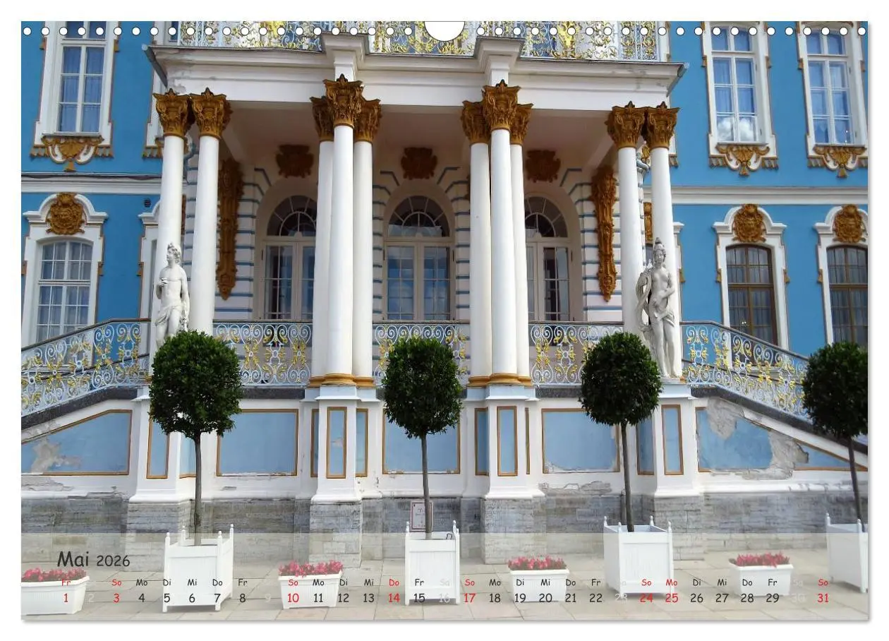 Bild: 9783516039450 | Sankt Petersburg - Paläste der Umgebung (Wandkalender 2026 DIN A3...