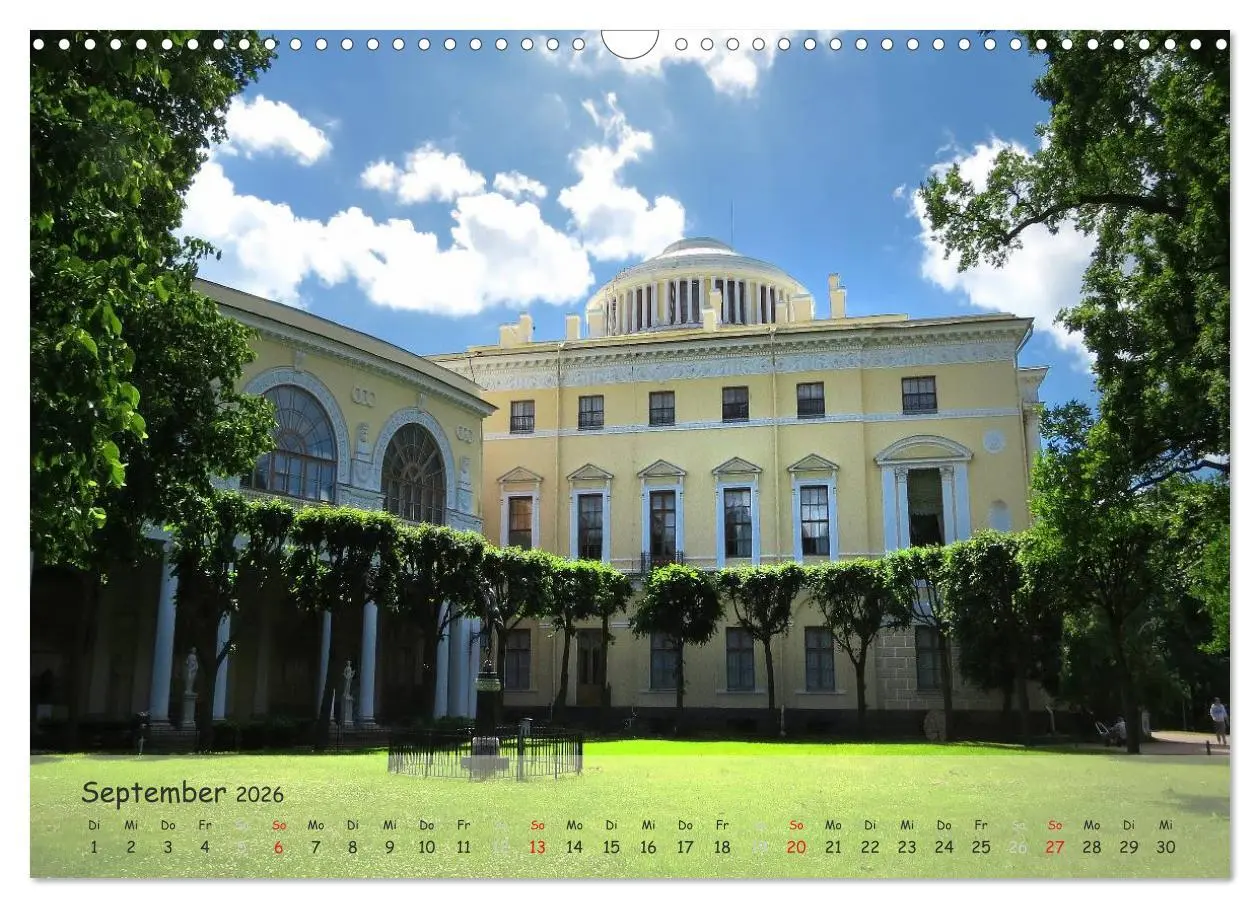 Bild: 9783516039450 | Sankt Petersburg - Paläste der Umgebung (Wandkalender 2026 DIN A3...
