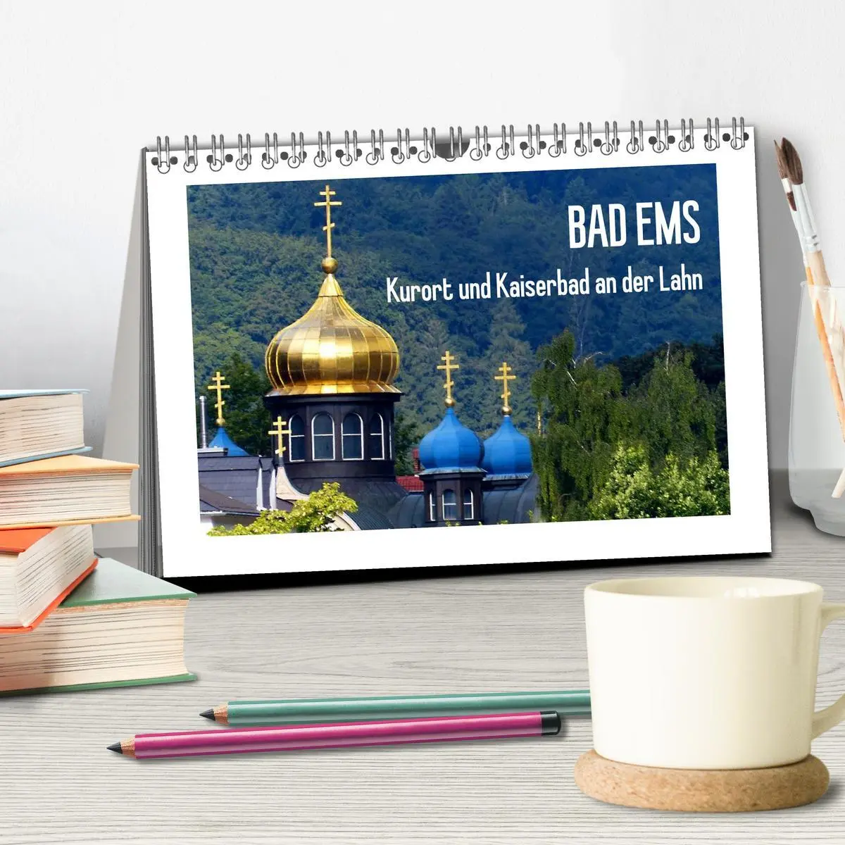 Bild: 9783516109450 | Bad Ems - Kurort und Kaiserbad an der Lahn (Tischkalender 2026 DIN...