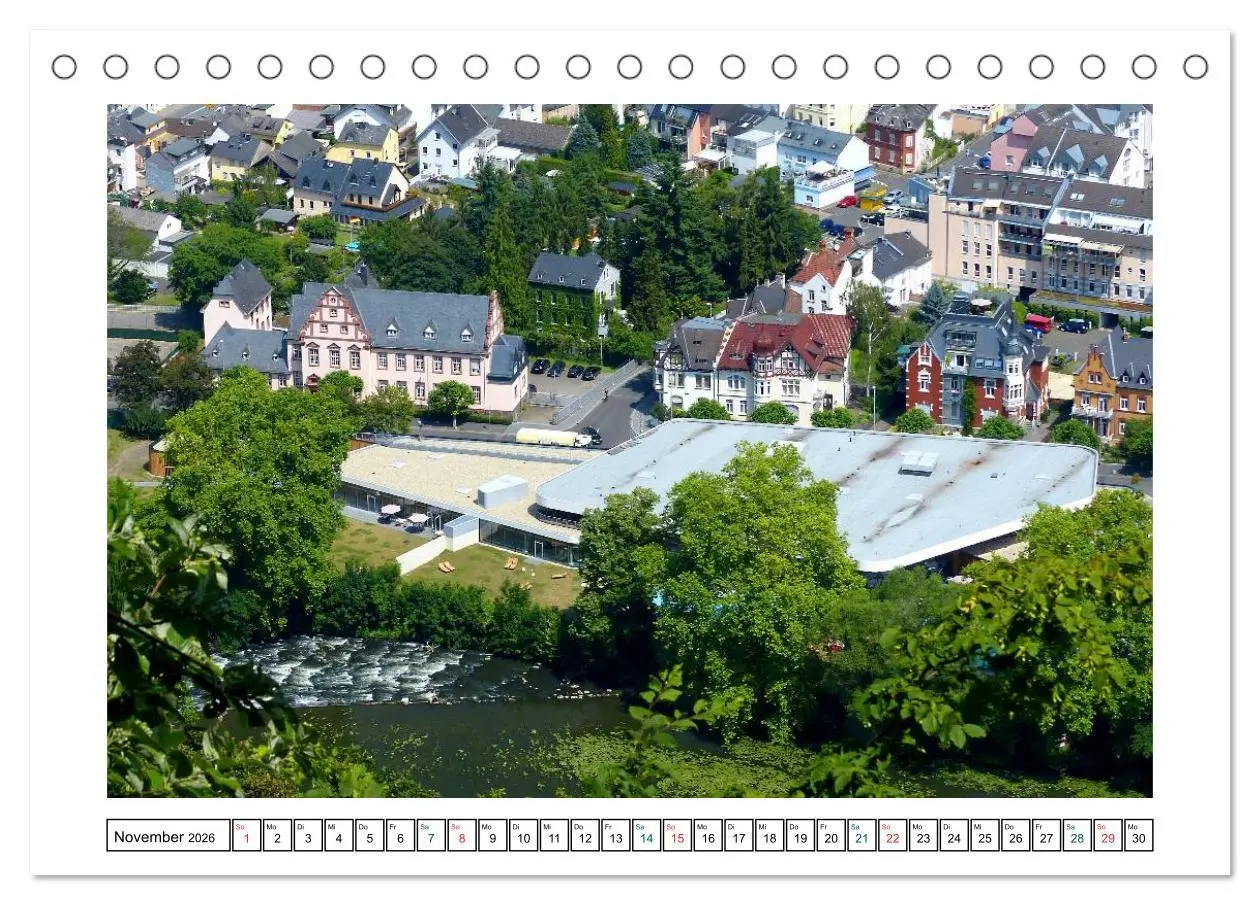 Bild: 9783516109450 | Bad Ems - Kurort und Kaiserbad an der Lahn (Tischkalender 2026 DIN...