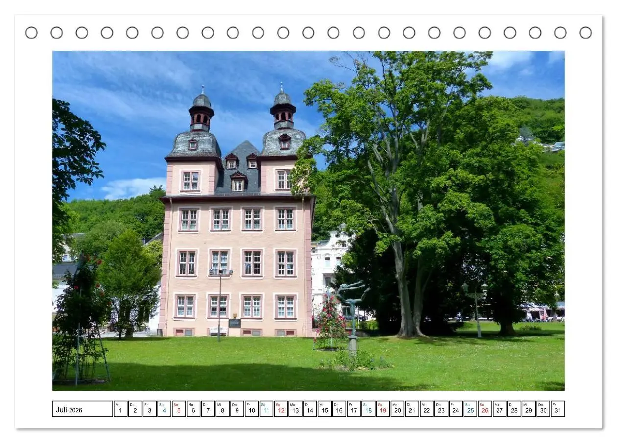 Bild: 9783516109450 | Bad Ems - Kurort und Kaiserbad an der Lahn (Tischkalender 2026 DIN...