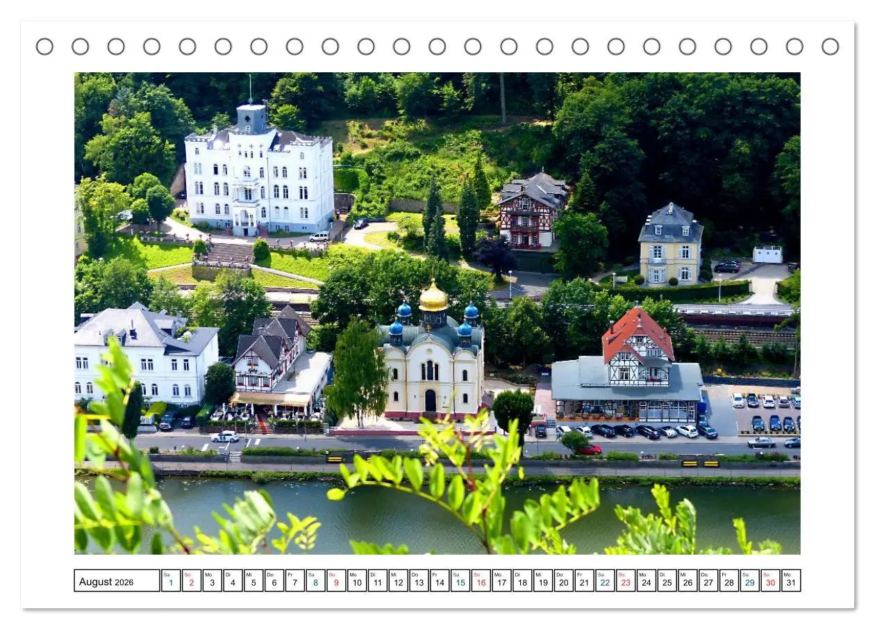 Bild: 9783516109450 | Bad Ems - Kurort und Kaiserbad an der Lahn (Tischkalender 2026 DIN...