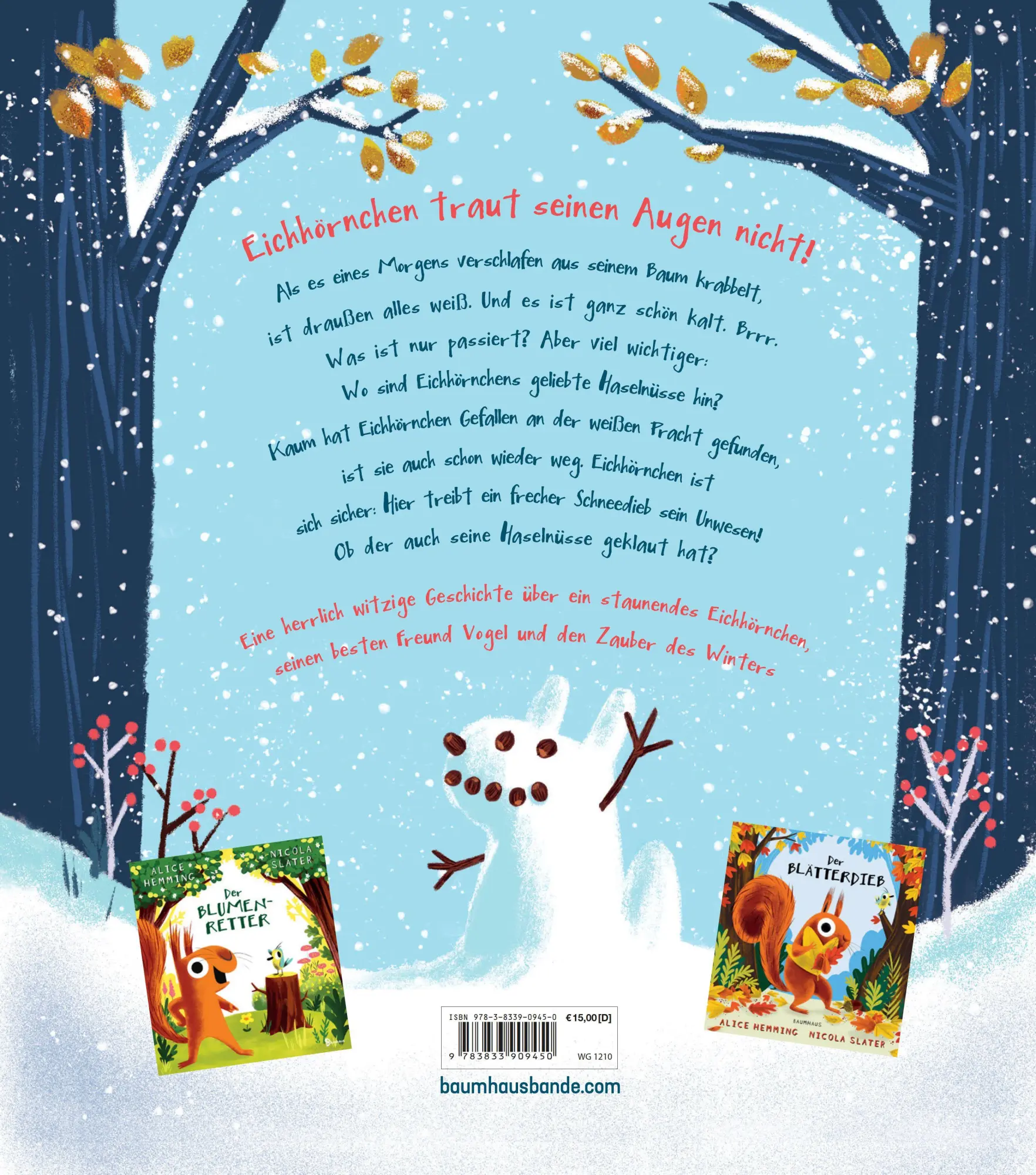 Bild: 9783833909450 | Der Schneedieb | Alice Hemming | Buch | Der Blätterdieb | 32 S. | 2024