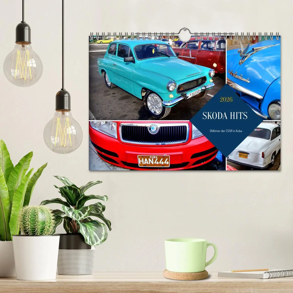Bild: 9783457319550 | SKODA HITS - Oldtimer der CSSR in Kuba (Wandkalender 2026 DIN A4...