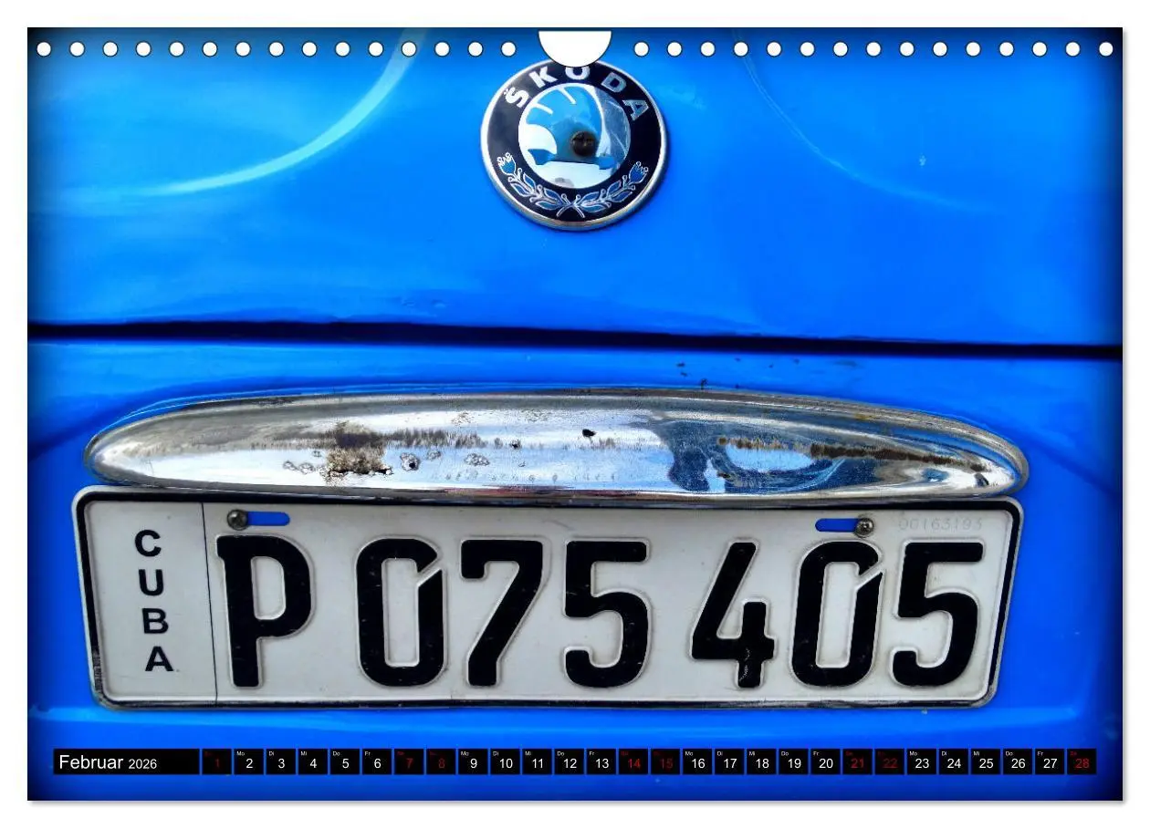 Bild: 9783457319550 | SKODA HITS - Oldtimer der CSSR in Kuba (Wandkalender 2026 DIN A4...