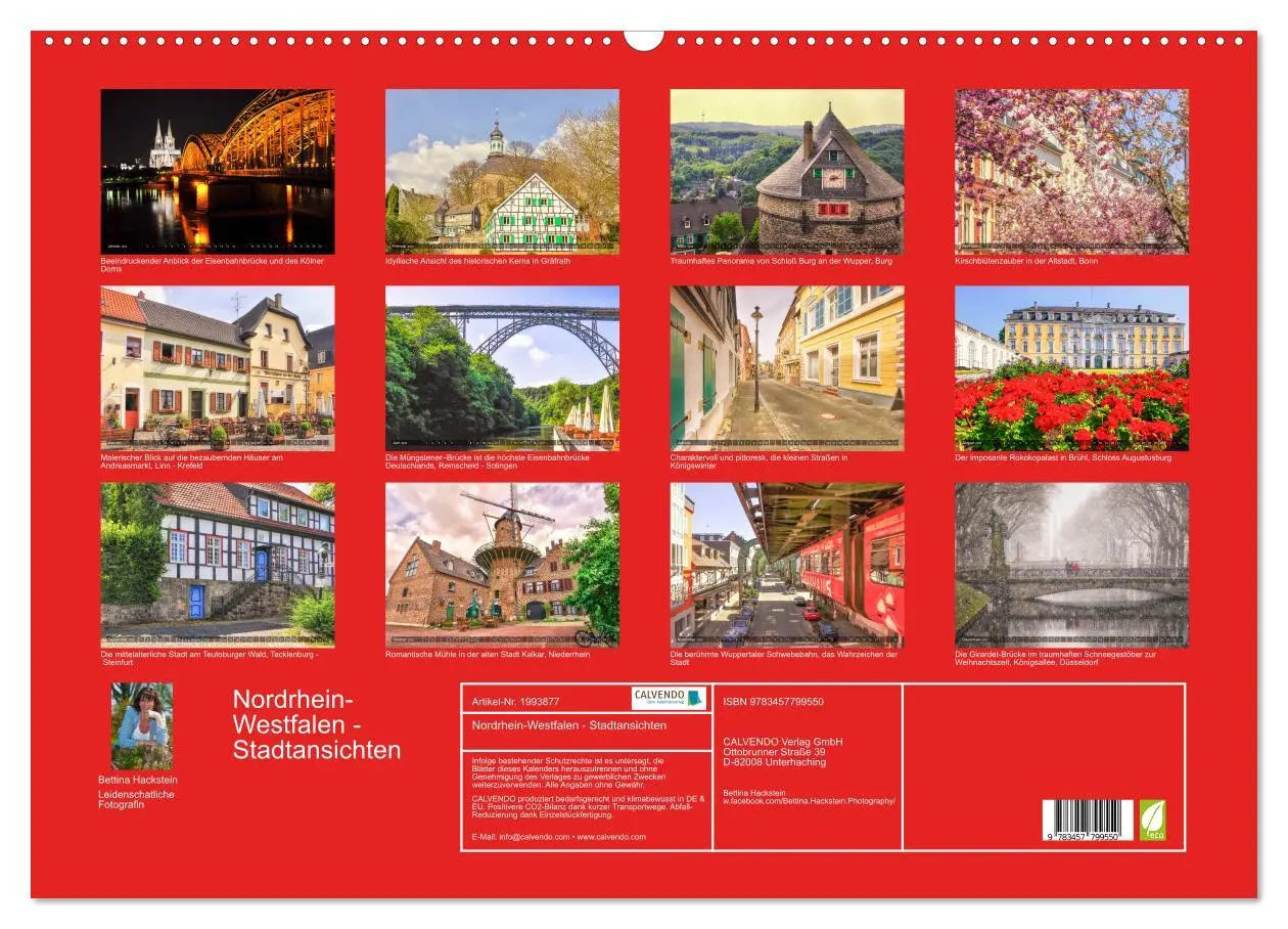 Bild: 9783457799550 | Nordrhein-Westfalen - Stadtansichten (Wandkalender 2026 DIN A2...