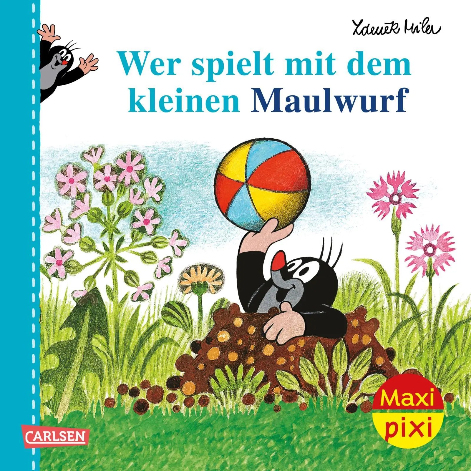 Cover: 9783551059550 | Maxi Pixi 406: VE 5 Wer spielt mit dem Maulwurf? (5 Exemplare) | 2023