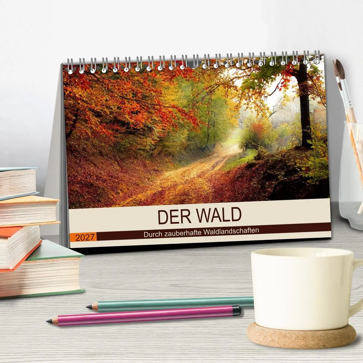Bild: 9783569739550 | Der Wald. Durch zauberhafte Waldlandschaften (Tischkalender 2027...