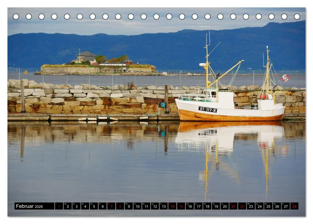 Bild: 9783457479650 | Bergen - Kirkenes - Bergen mit dem Postschiff (Tischkalender 2026...