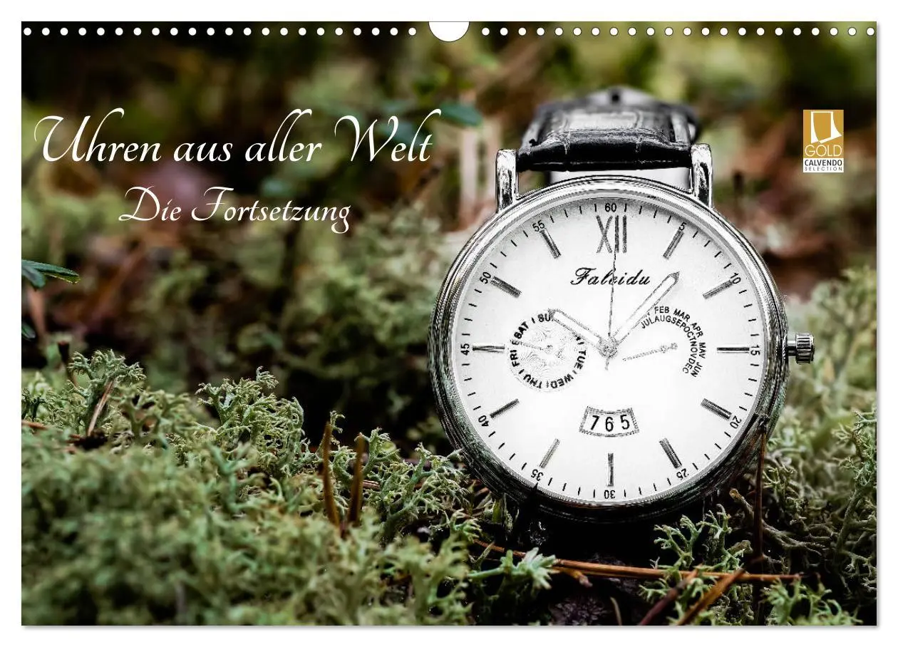 Cover: 9783457859650 | Uhren aus aller Welt - Die Fortsetzung (Wandkalender 2026 DIN A3...