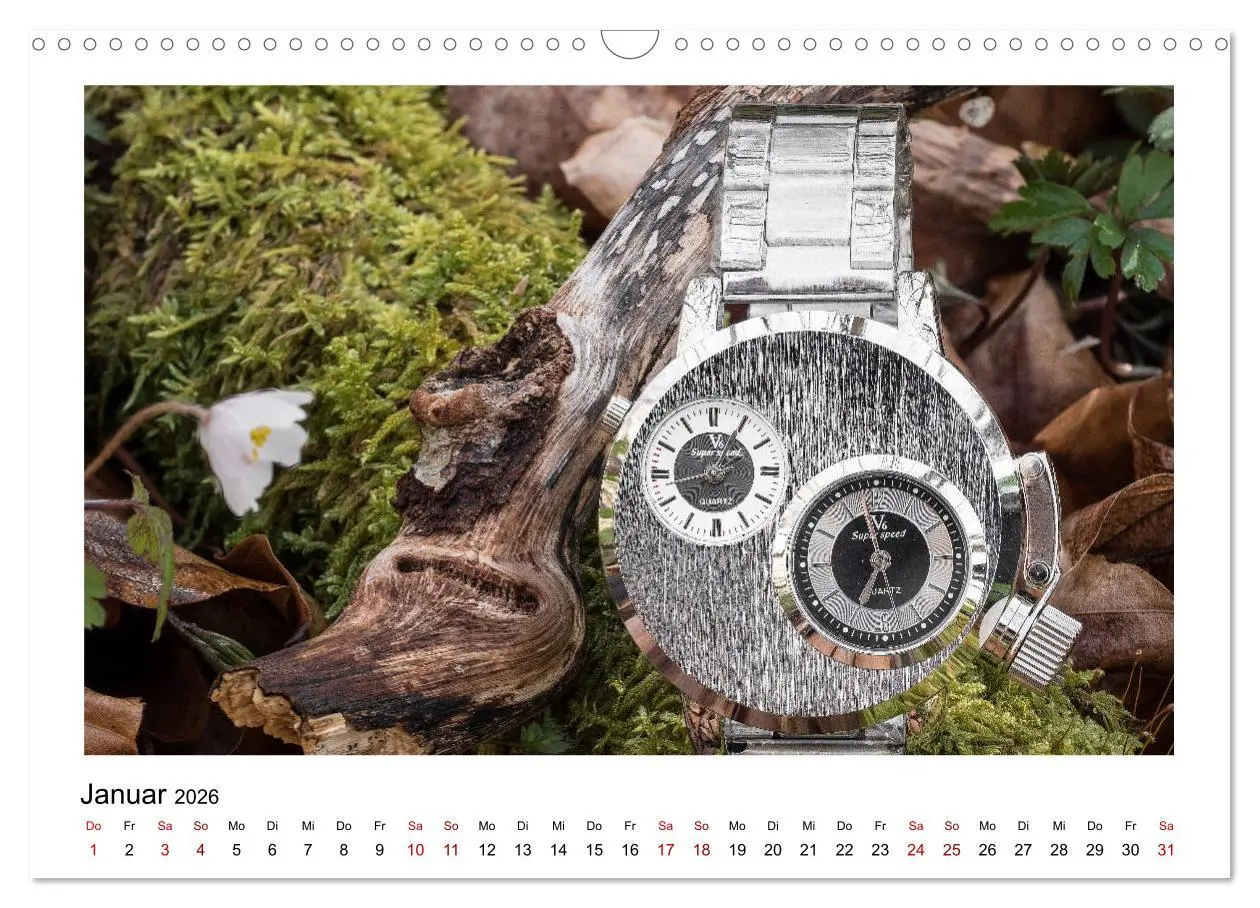 Bild: 9783457859650 | Uhren aus aller Welt - Die Fortsetzung (Wandkalender 2026 DIN A3...