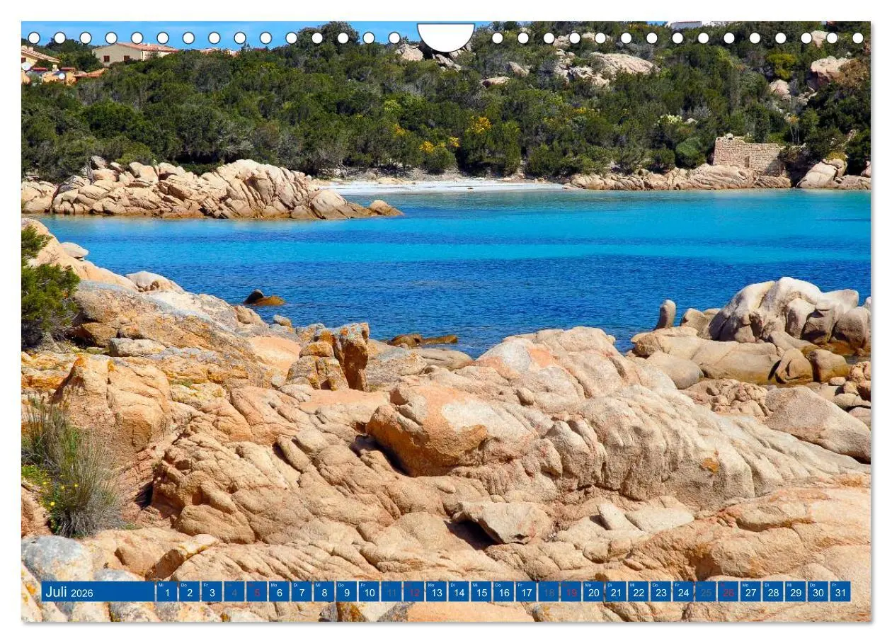 Bild: 9783516019650 | Sardiniens magische Küsten (Wandkalender 2026 DIN A4 quer),...