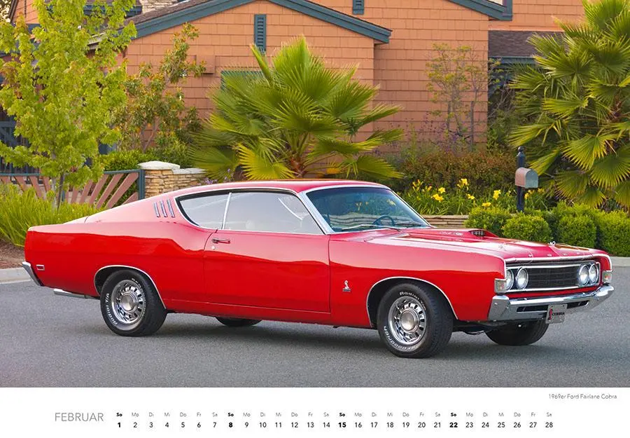 Bild: 9783966649650 | Muscle Cars Kalender 2026 | Kalender | 14 S. | Deutsch | 2026