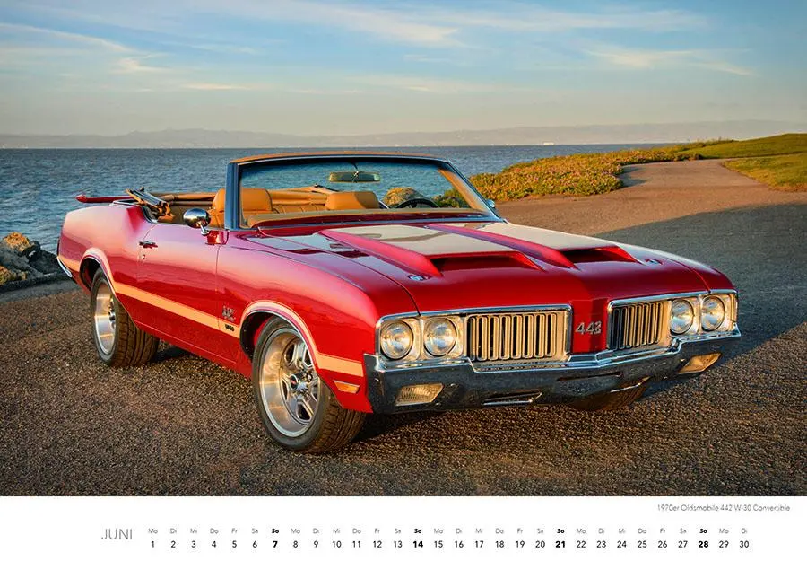 Bild: 9783966649650 | Muscle Cars Kalender 2026 | Kalender | 14 S. | Deutsch | 2026