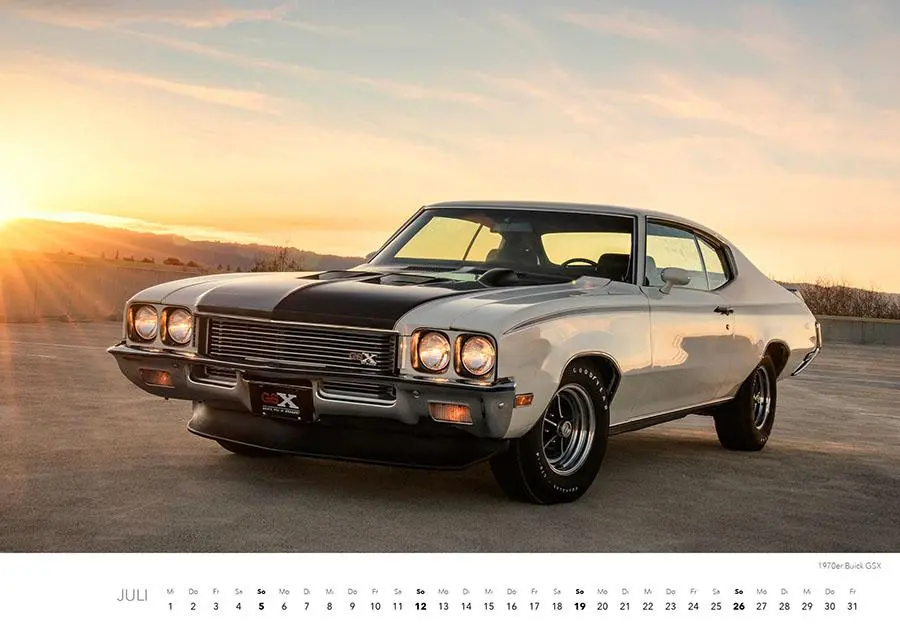 Bild: 9783966649650 | Muscle Cars Kalender 2026 | Kalender | 14 S. | Deutsch | 2026