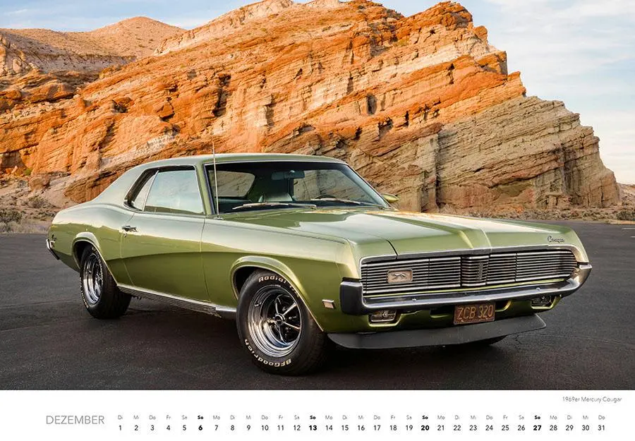 Bild: 9783966649650 | Muscle Cars Kalender 2026 | Kalender | 14 S. | Deutsch | 2026