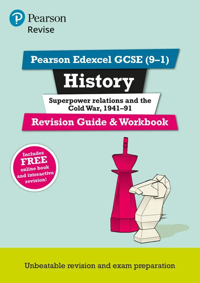 Cover: 9781292169750 | Pearson REVISE Edexcel GCSE History Superpower relations and the...