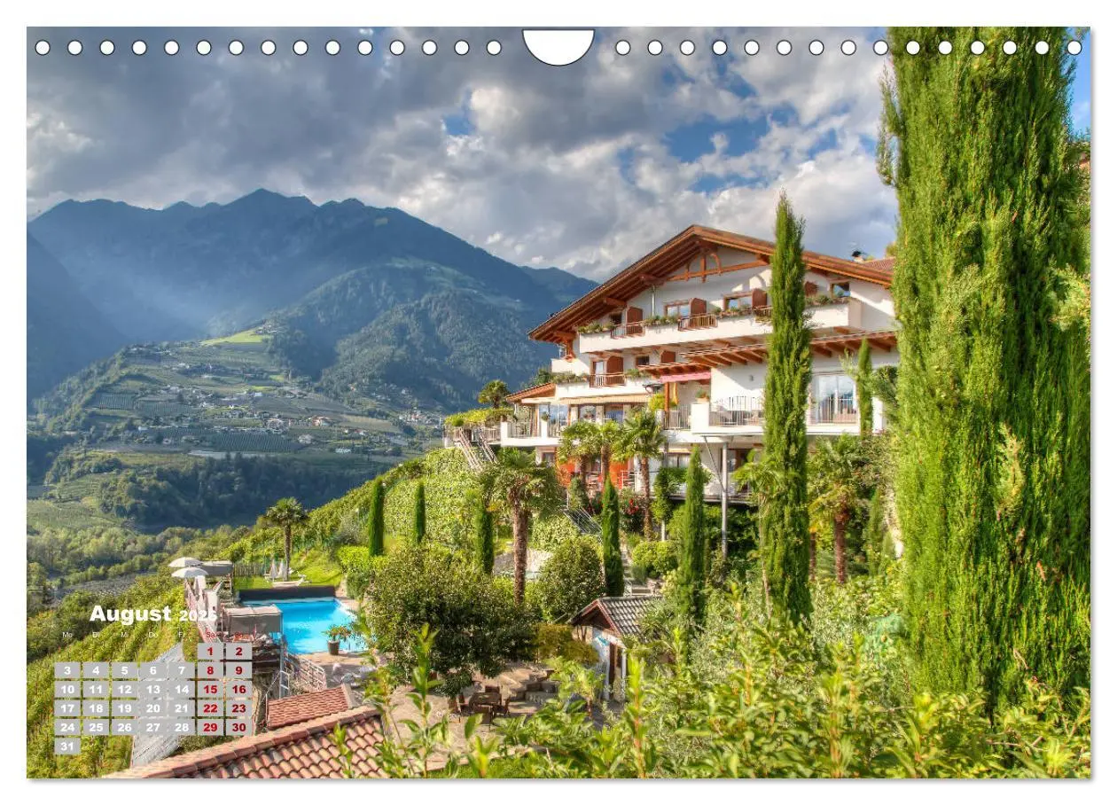 Bild: 9783457779750 | Meraner Land: alpin-mediterranes Lebensgefühl (Wandkalender 2026...