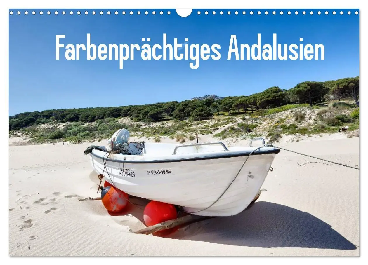 Cover: 9783516179750 | Farbenprächtiges Andalusien (Wandkalender 2026 DIN A3 quer),...