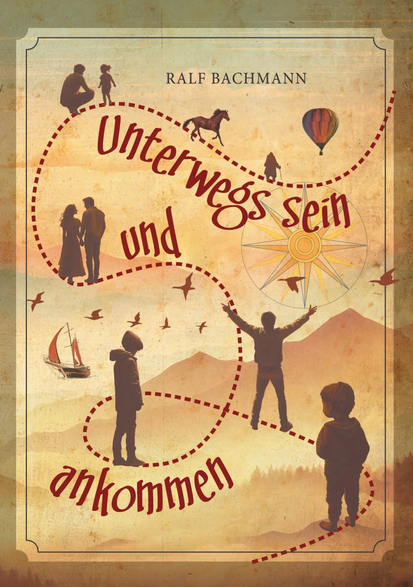 Cover: 9783758359750 | Unterwegs sein und ankommen | Ralf Bachmann | Taschenbuch | Paperback