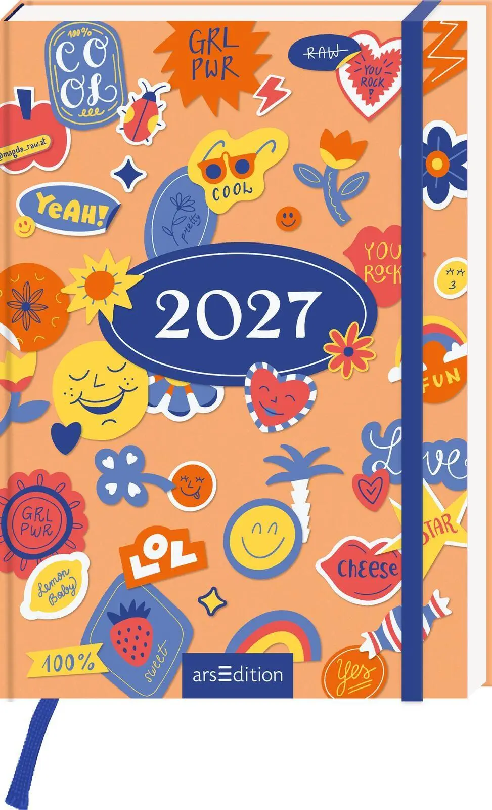 Cover: 4014489139850 | Buchkalender Happy durchs Jahr 2027 | Magda Rawicka | Kalender | 2027