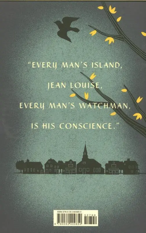 Rückseite: 9780062409850 | Go Set a Watchman | A Novel | Harper Lee | Buch | 281 S. | Englisch