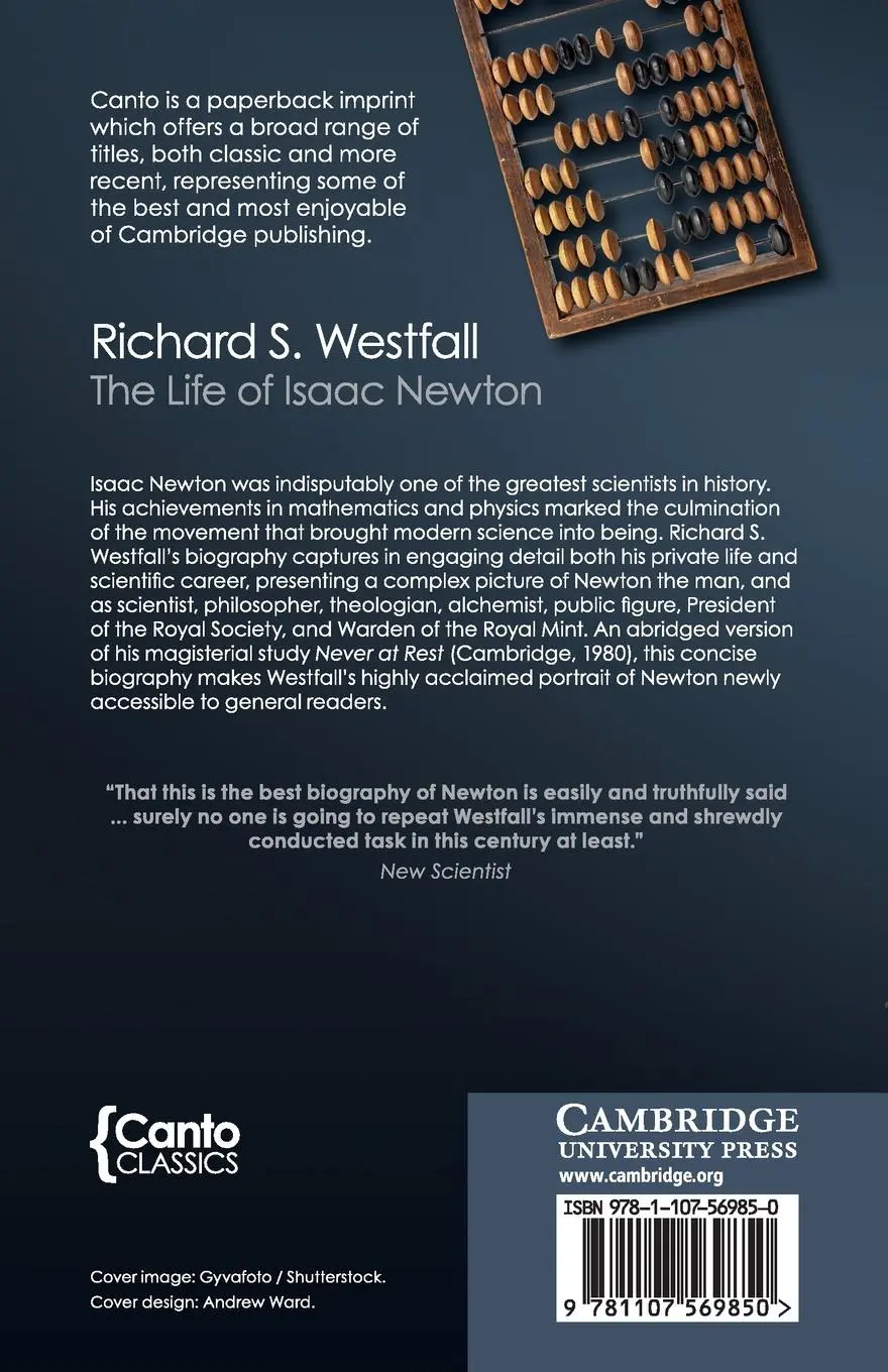 Rückseite: 9781107569850 | The Life of Isaac Newton | Richard S. Westfall | Taschenbuch | 2018