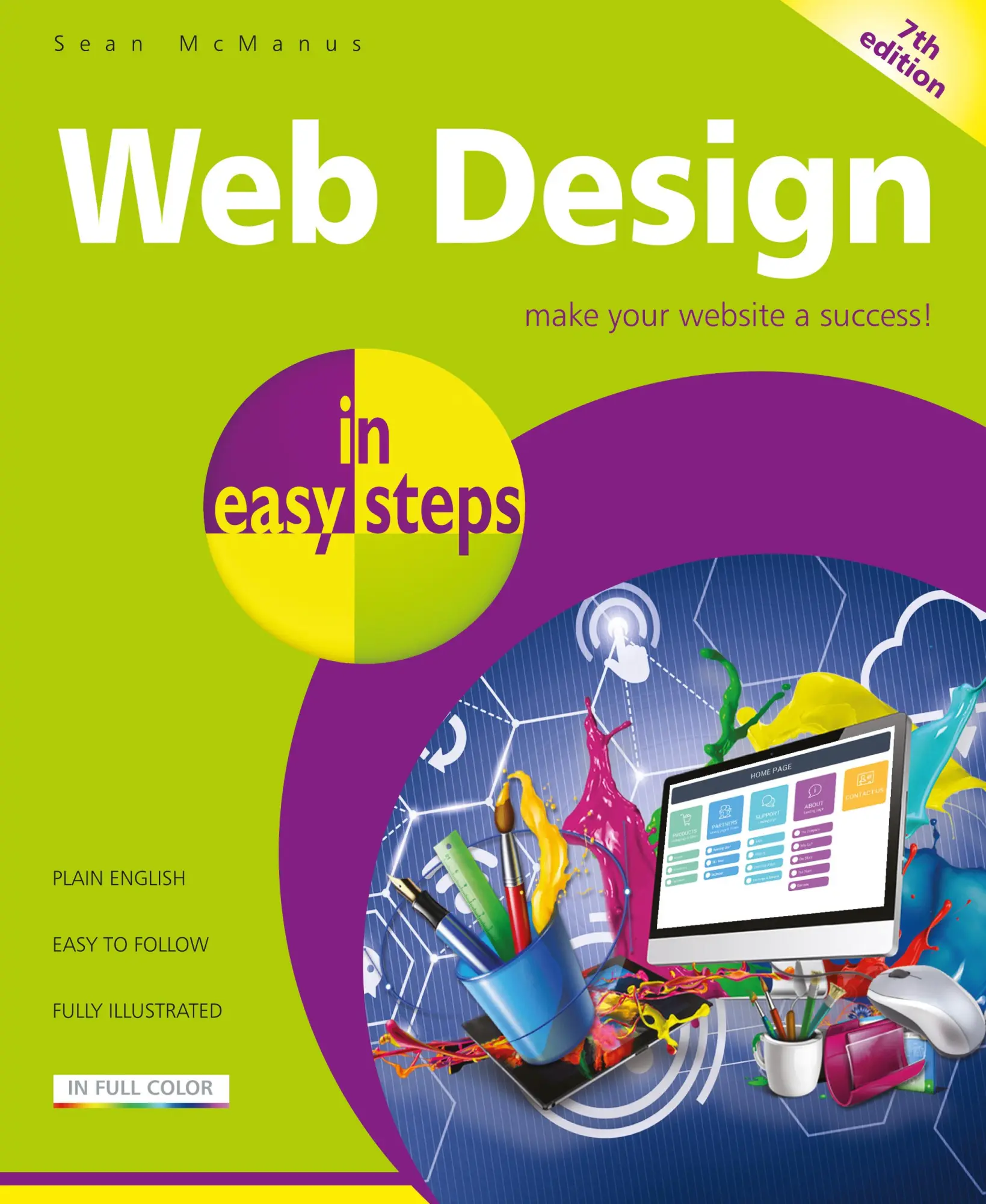 Cover: 9781840789850 | Web Design in Easy Steps | Sean Mcmanus | Taschenbuch | Englisch