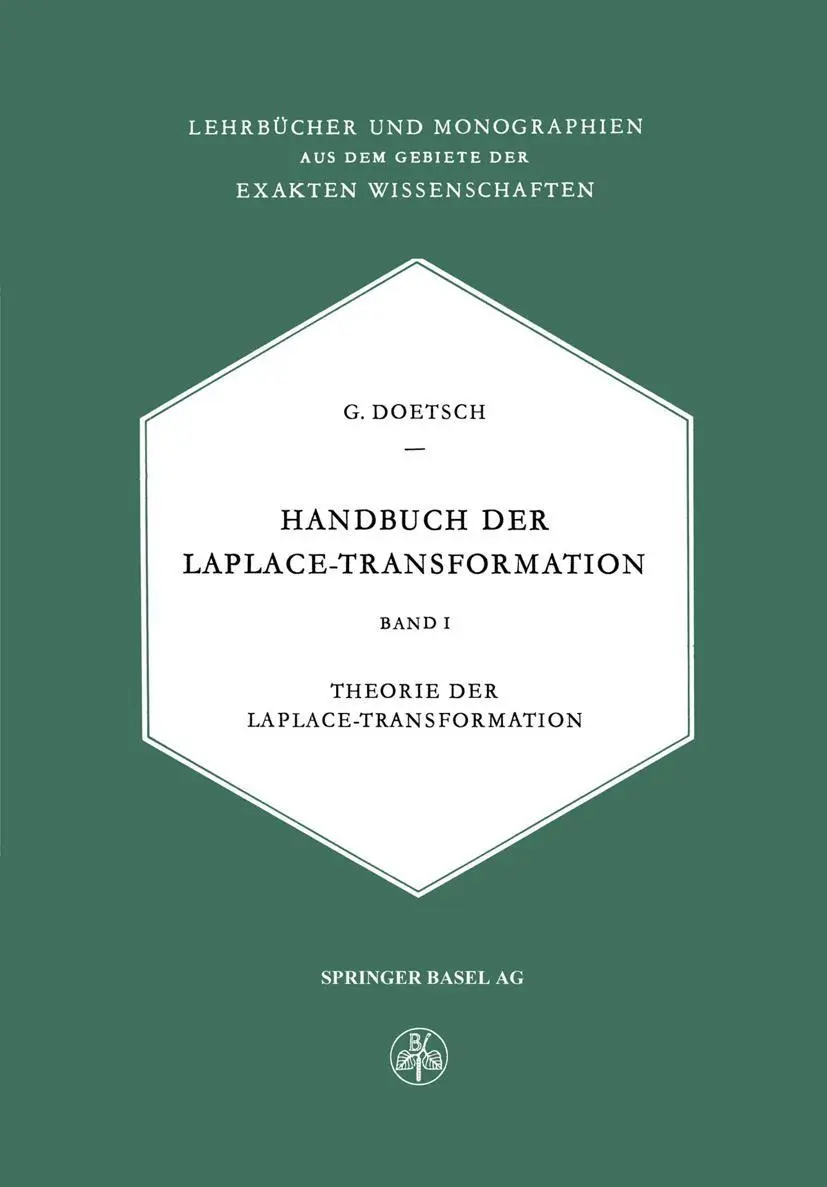 Cover: 9783034869850 | Handbuch der Laplace-Transformation | G. Doetsch | Taschenbuch | 2014