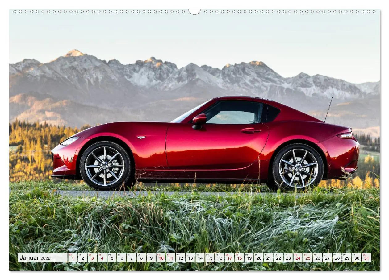 Bild: 9783457769850 | Ich liebe Miata (Wandkalender 2026 DIN A2 quer), CALVENDO...