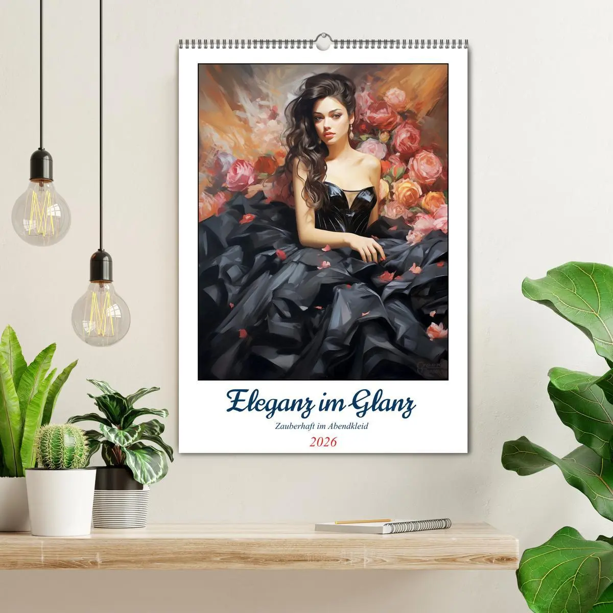 Bild: 9783516309850 | Eleganz im Glanz. Zauberhaft im Abendkleid (Wandkalender 2026 DIN...