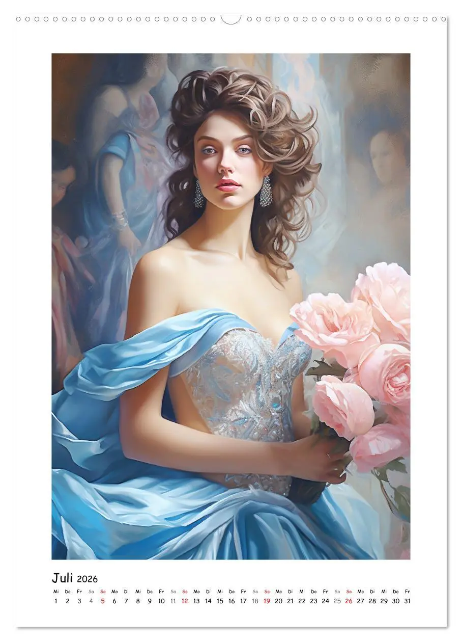 Bild: 9783516309850 | Eleganz im Glanz. Zauberhaft im Abendkleid (Wandkalender 2026 DIN...