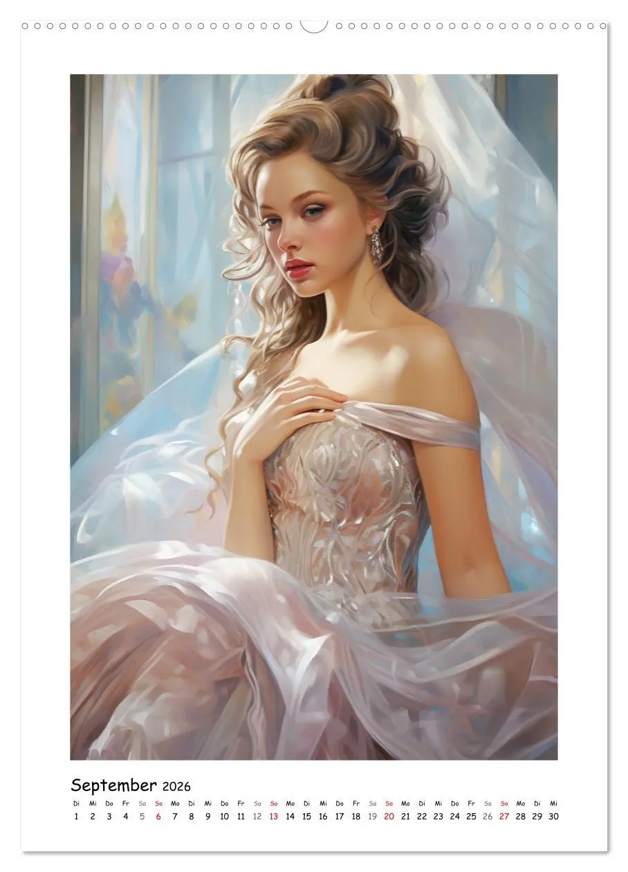 Bild: 9783516309850 | Eleganz im Glanz. Zauberhaft im Abendkleid (Wandkalender 2026 DIN...