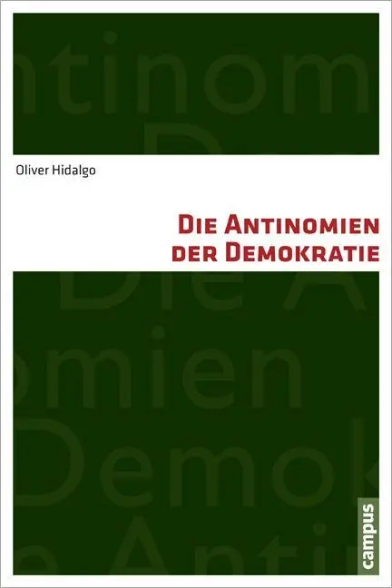 Cover: 9783593399850 | Die Antinomien der Demokratie | Oliver Hidalgo | Taschenbuch | 639 S.