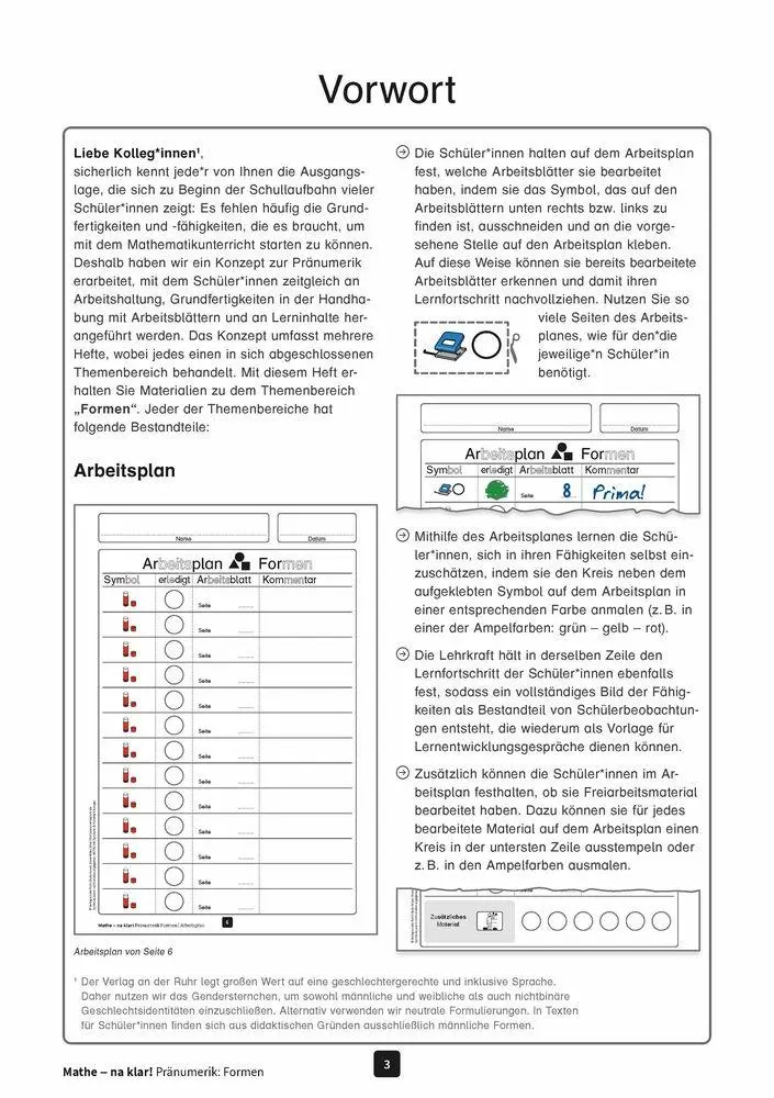 Bild: 9783834649850 | Mathe - na klar! Pränumerik: Formen | Nina Vink (u. a.) | Broschüre
