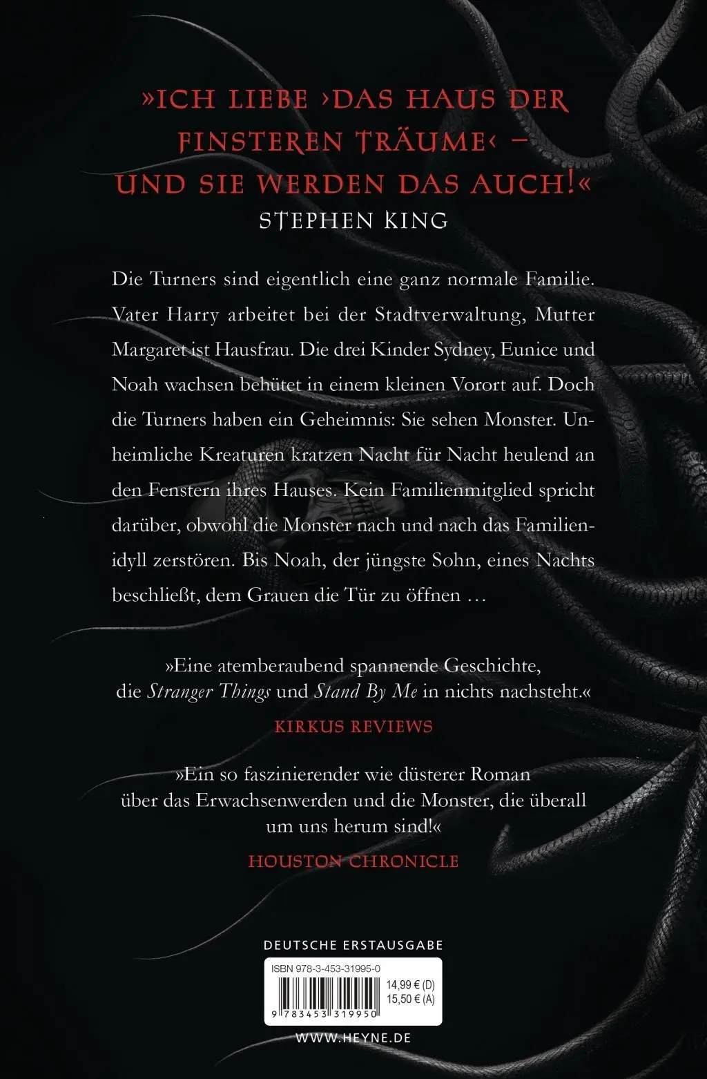 Bild: 9783453319950 | Das Haus der finsteren Träume | Roman | Shaun Hamill | Taschenbuch
