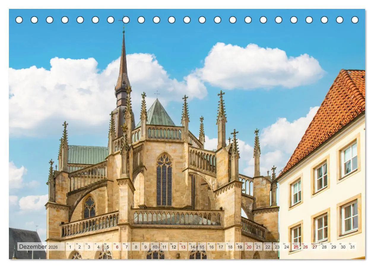Bild: 9783457379950 | Historisches Osnabrück - Niedersachsen (Tischkalender 2026 DIN A5...