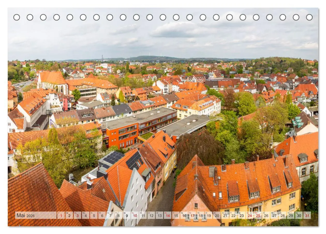 Bild: 9783457379950 | Historisches Osnabrück - Niedersachsen (Tischkalender 2026 DIN A5...