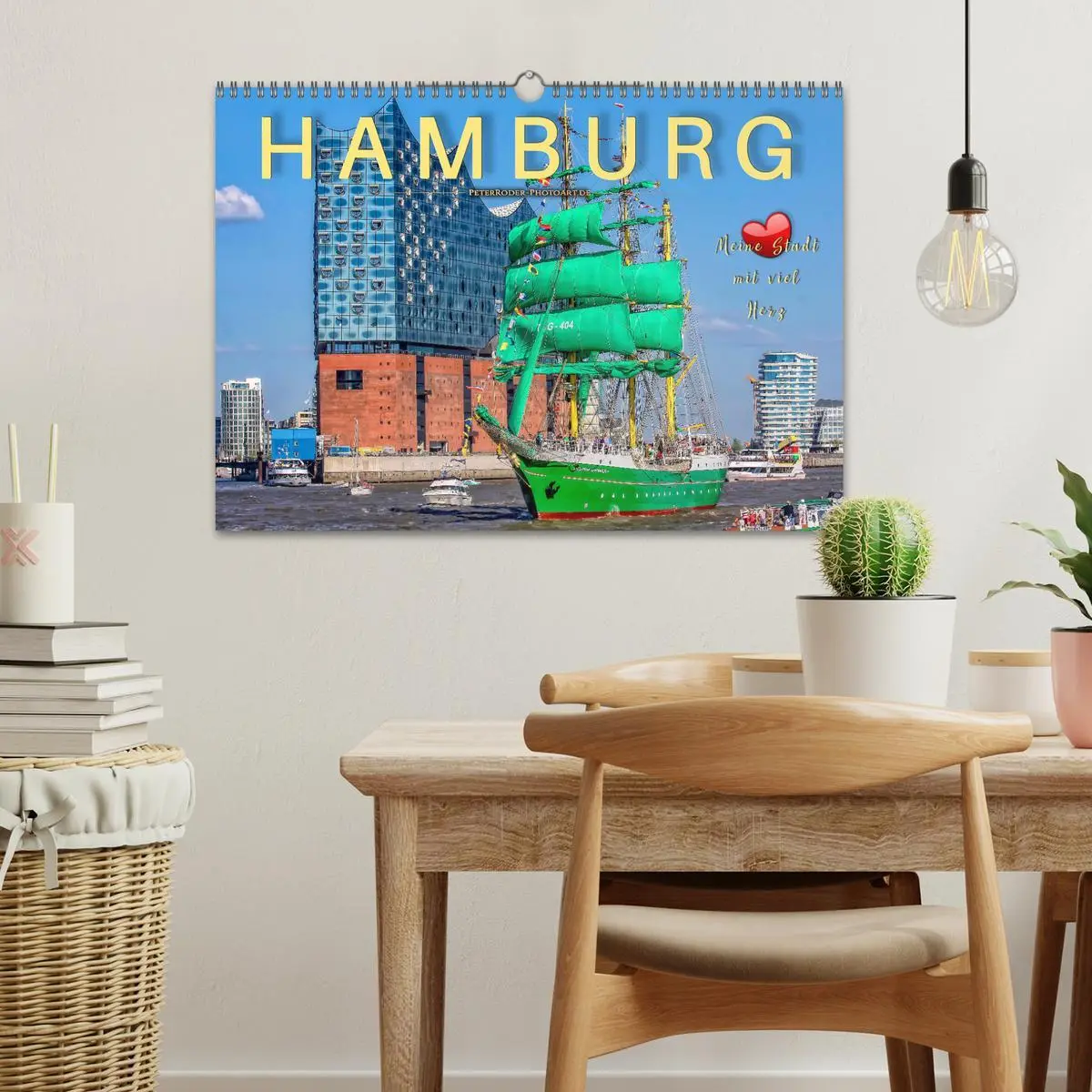 Bild: 9783457829950 | Hamburg - meine Stadt mit viel Herz (Wandkalender 2026 DIN A3...