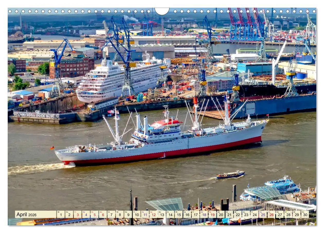 Bild: 9783457829950 | Hamburg - meine Stadt mit viel Herz (Wandkalender 2026 DIN A3...