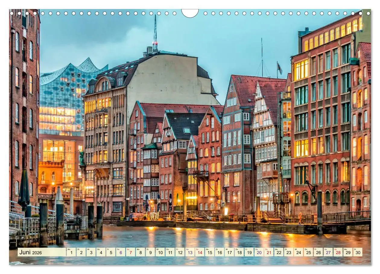 Bild: 9783457829950 | Hamburg - meine Stadt mit viel Herz (Wandkalender 2026 DIN A3...