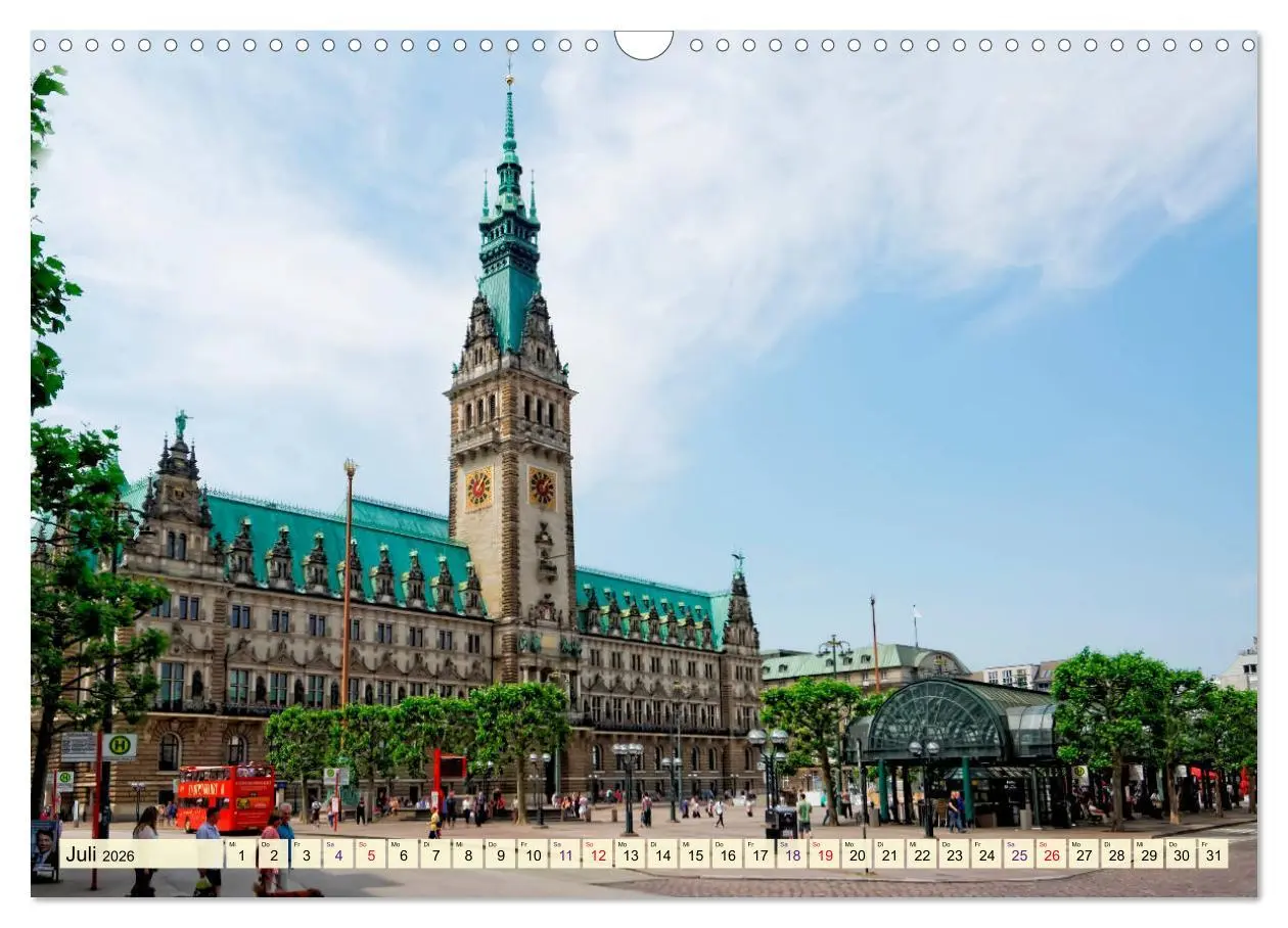 Bild: 9783457829950 | Hamburg - meine Stadt mit viel Herz (Wandkalender 2026 DIN A3...