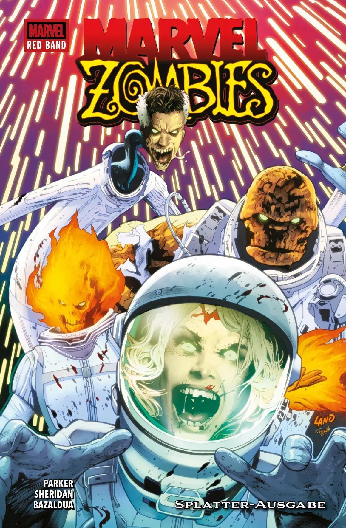 Cover: 9783741649950 | Marvel Zombies Splatter-Ausgabe | Ethan S. Parker (u. a.) | Buch