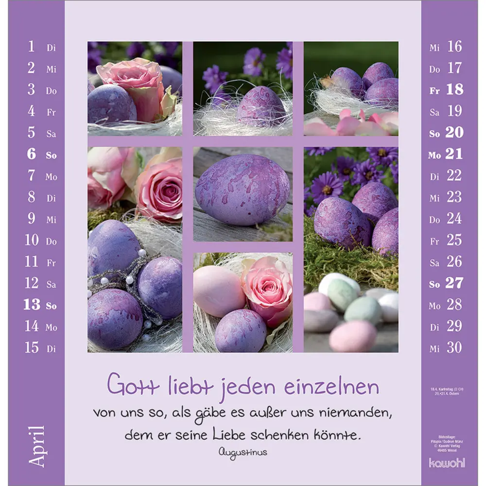 Bild: 9783754829950 | Kleine Freuden entdecken 2025 | Bildcollagen mit Mut machenden Texten