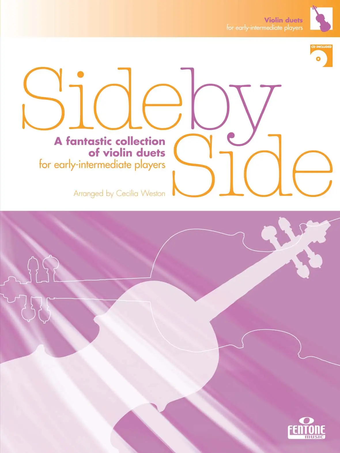 Side by Side (+CD) for 2 violins score